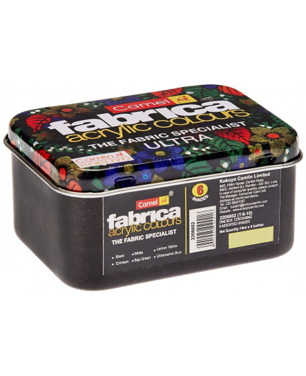 FABRICA ACRYLIC COLOUR ULTRA 10ML x 6 BOTTLES [6 SHADE]